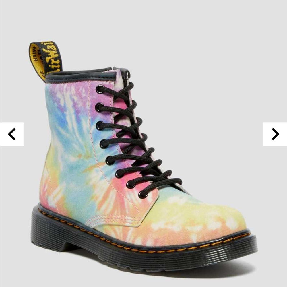 Dr. Martens Multicolor Tie-Dye Boots